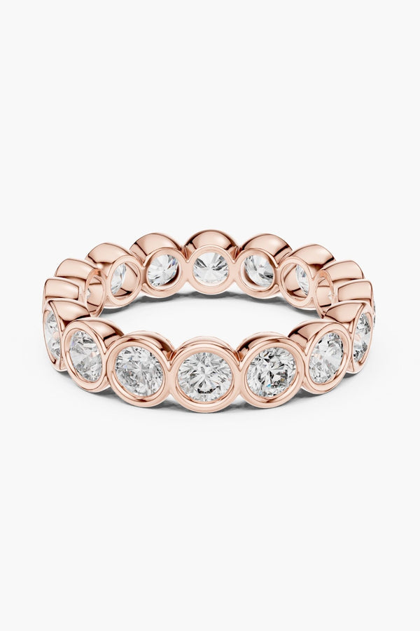 Bezel Diamond Eternity Band