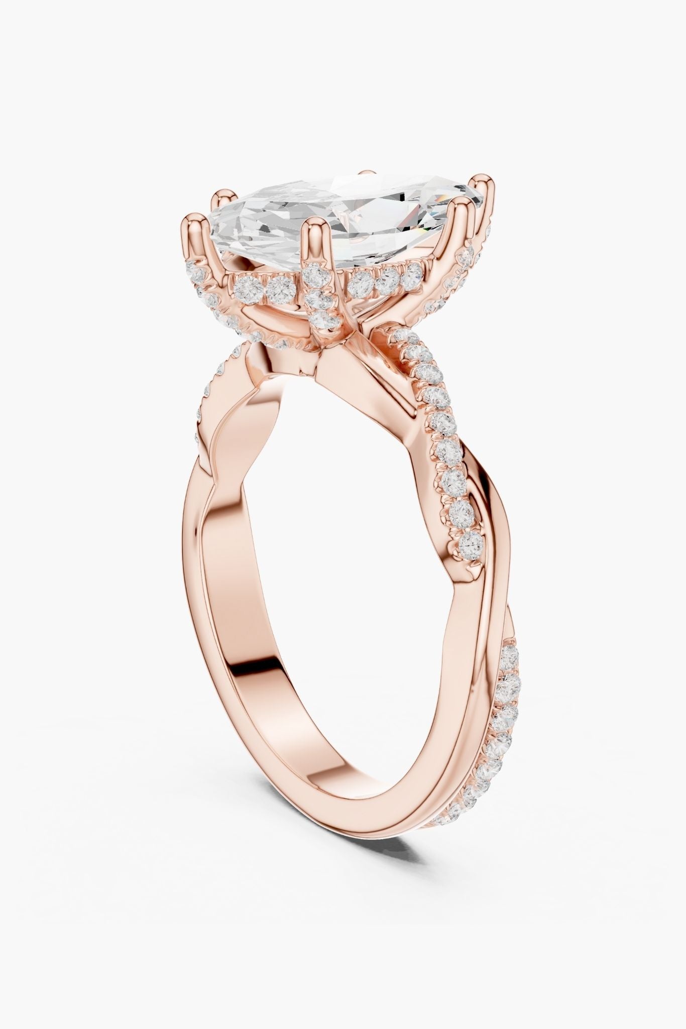 2ct Vantage Marquise Solitaire Ring