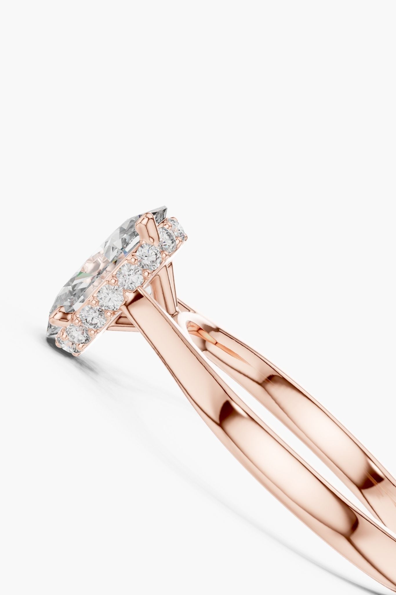 1.50ct Oval Hidden Halo Ring