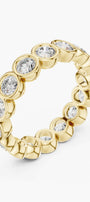 Bezel Diamond Eternity Band