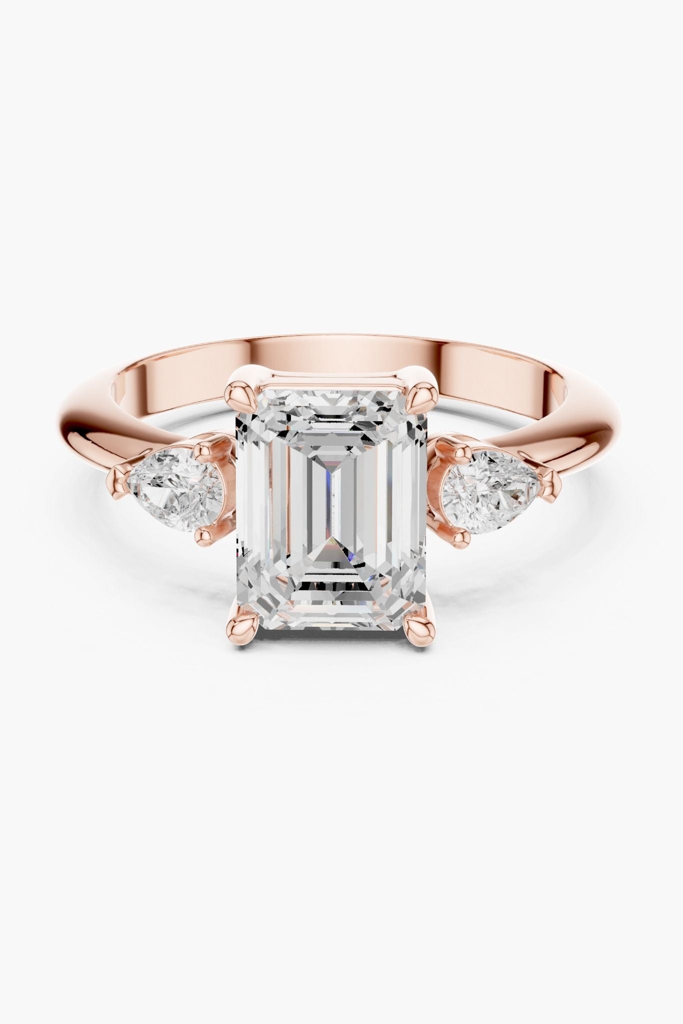 2ct Edge Trio Ring