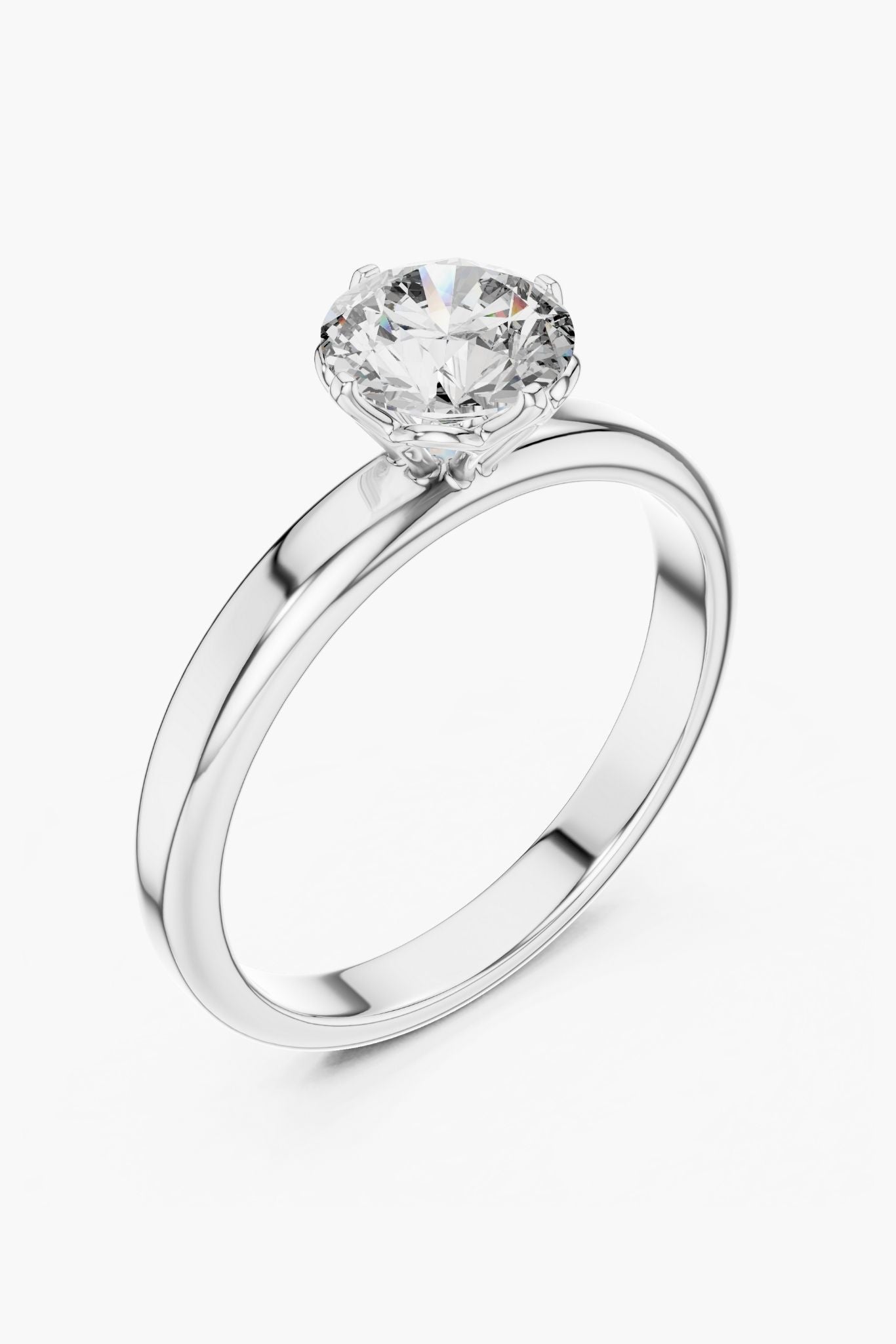 1ct Classic Solitaire Ring