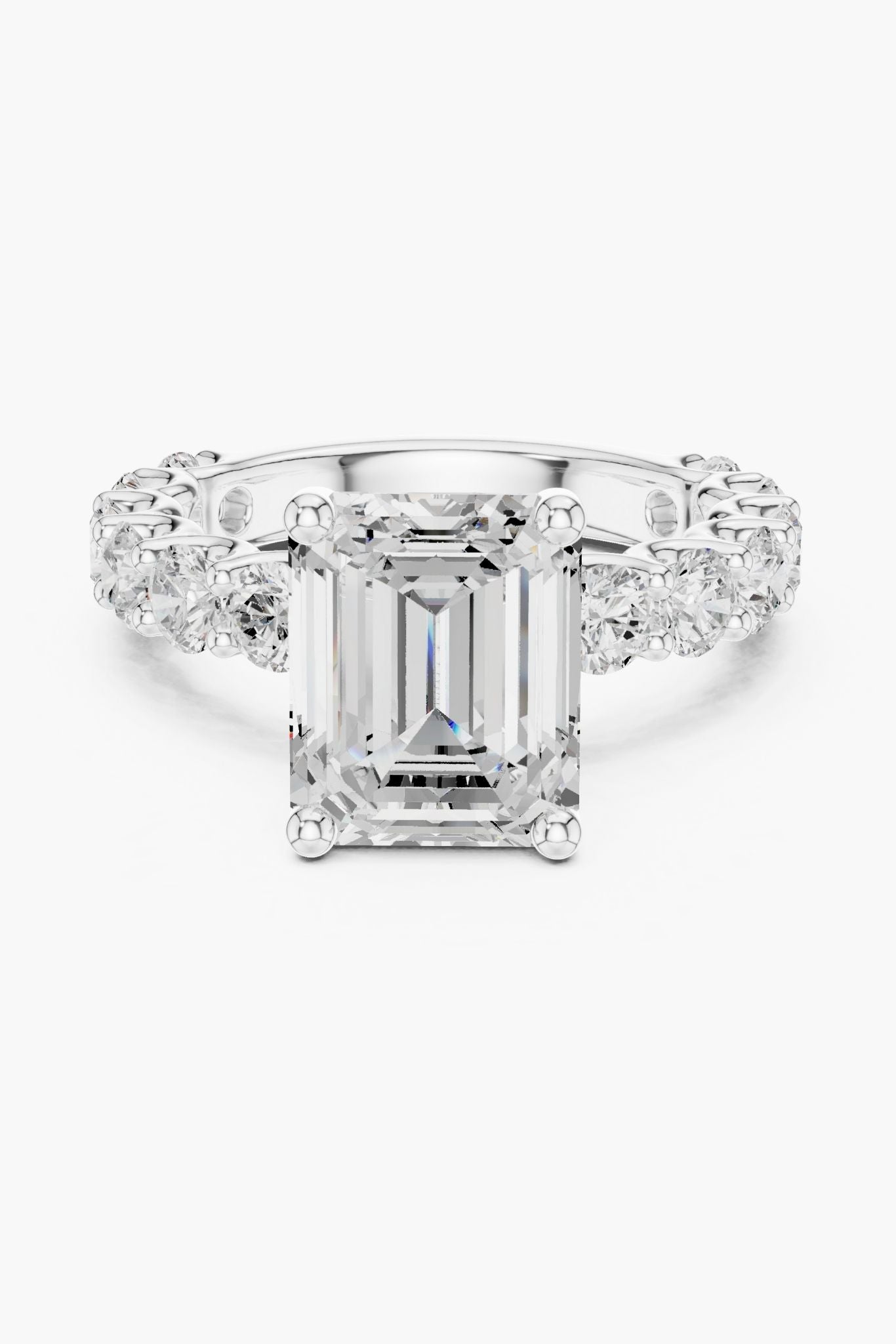 4ct Emerald Regalia Solitaire