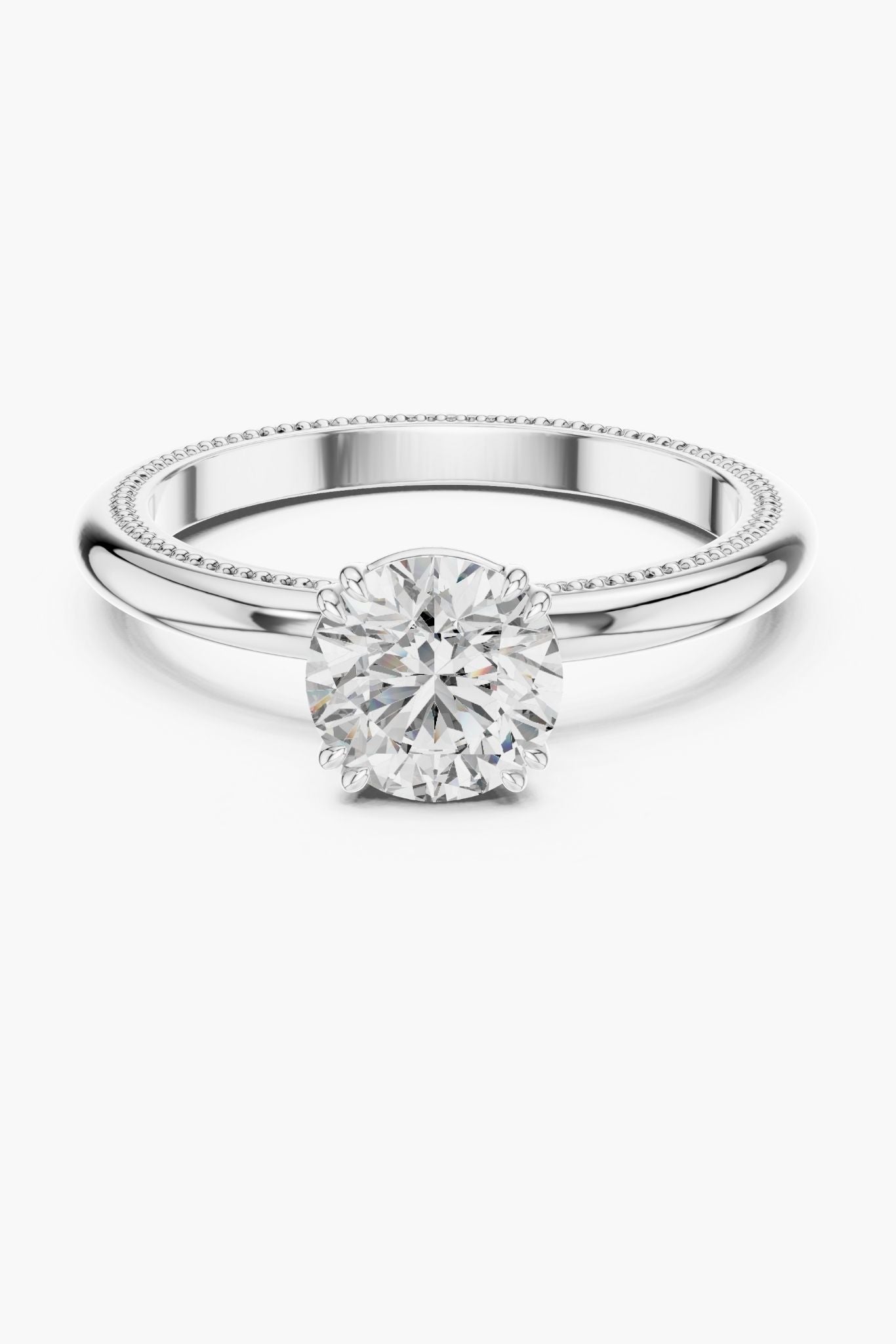 1ct Millie Classic Solitaire Ring