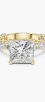 4ct Princess Regalia Solitaire