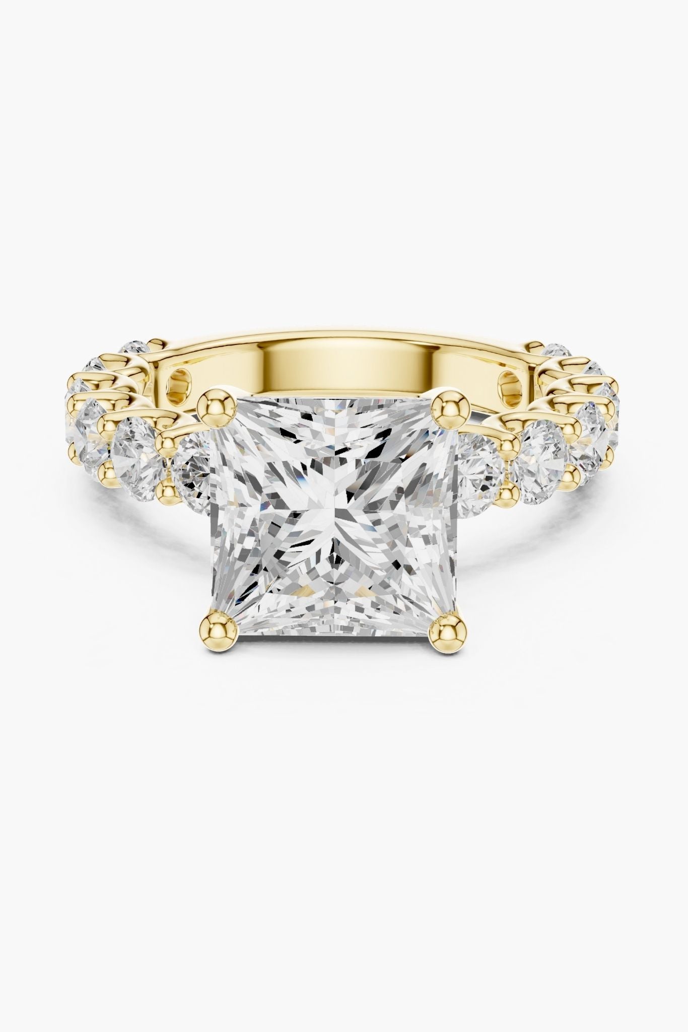 4ct Princess Regalia Solitaire