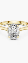 1.50ct Oval Hidden Halo Ring