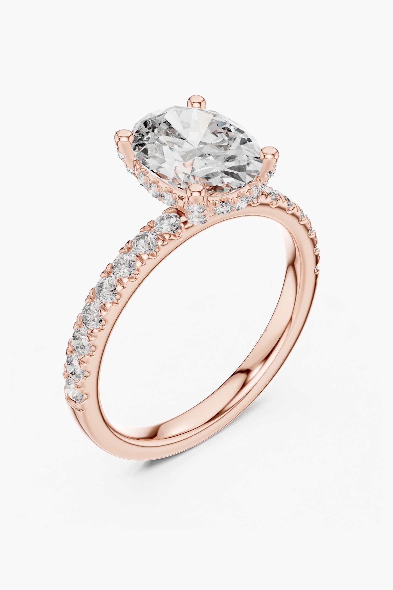 2 ct Oval Engagement Ring