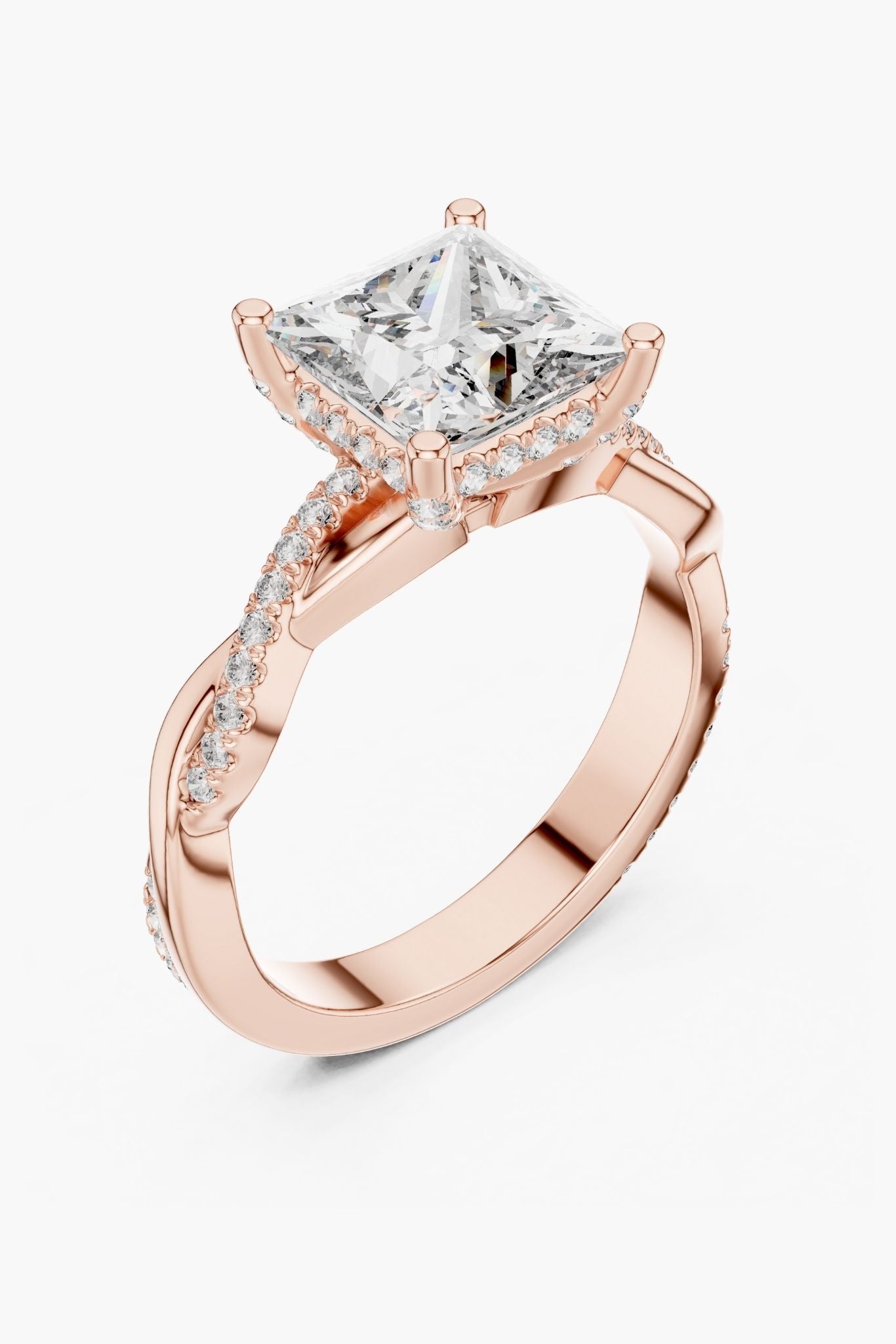2 ct  Vertex Engagement Ring