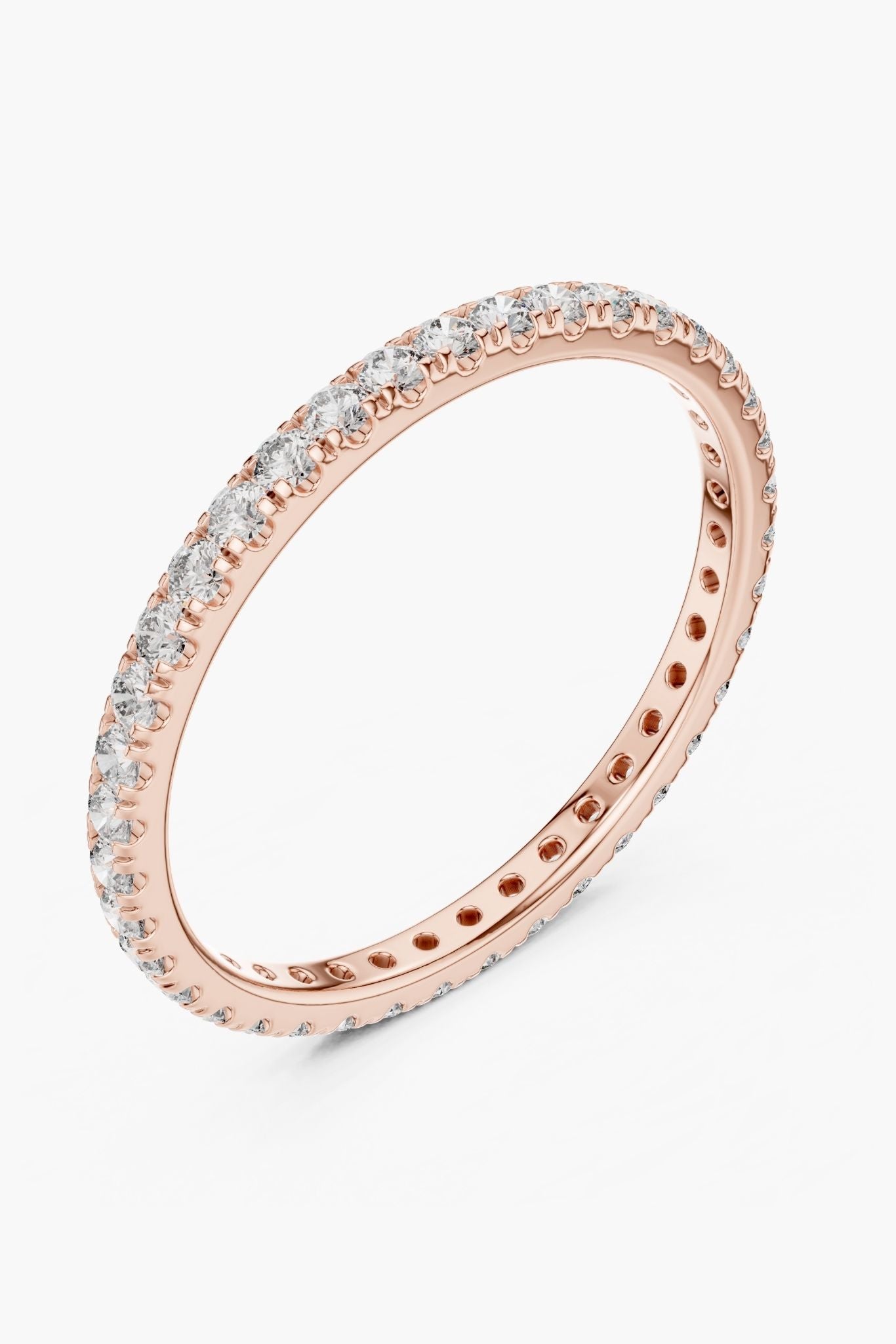 Round Eternity Pave Band