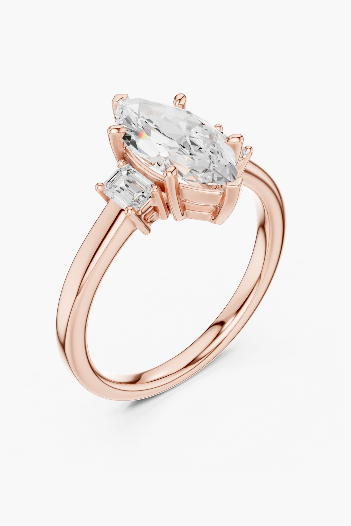 1.5ct Vantage Trinity Ring