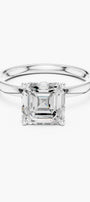 2ct Asscher Diamond Ring