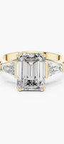 2.5ct Classic Emerald with Tapered Baguettes